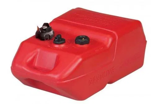 620048LP – MOELLER Fuel Tank, 6 Gallon Capacity Gasoline With Carry Handle Portable Flat Bottom Low Permeation (LP) C...
